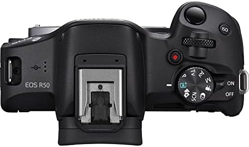 Canon EOS R50 Mirrorless Camera Kit – APS-C RF Camera with 18-45mm Lens, 4K Video, Dual Pixel AF II & Vari-Angle Touchscreen (5811C012) + Shoulder Bag + 64GB Memory Card - Image 3